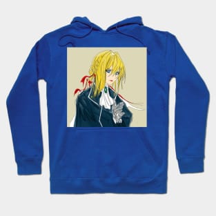 the mail doll violet evergarden Hoodie